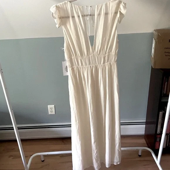 Reformation Daylight Dress in Ivory Bridal NWT 6